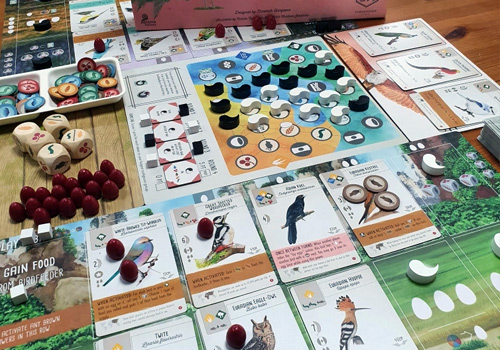 Ilustración de aves (ilustrativa)